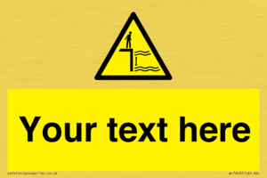 Custom Warning variable water depth